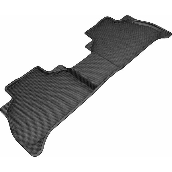 3D Mats Usa Custom Fit, Raised Edge, Black, Thermoplastic Rubber Of Carbon Fiber Texture L1BM10221509